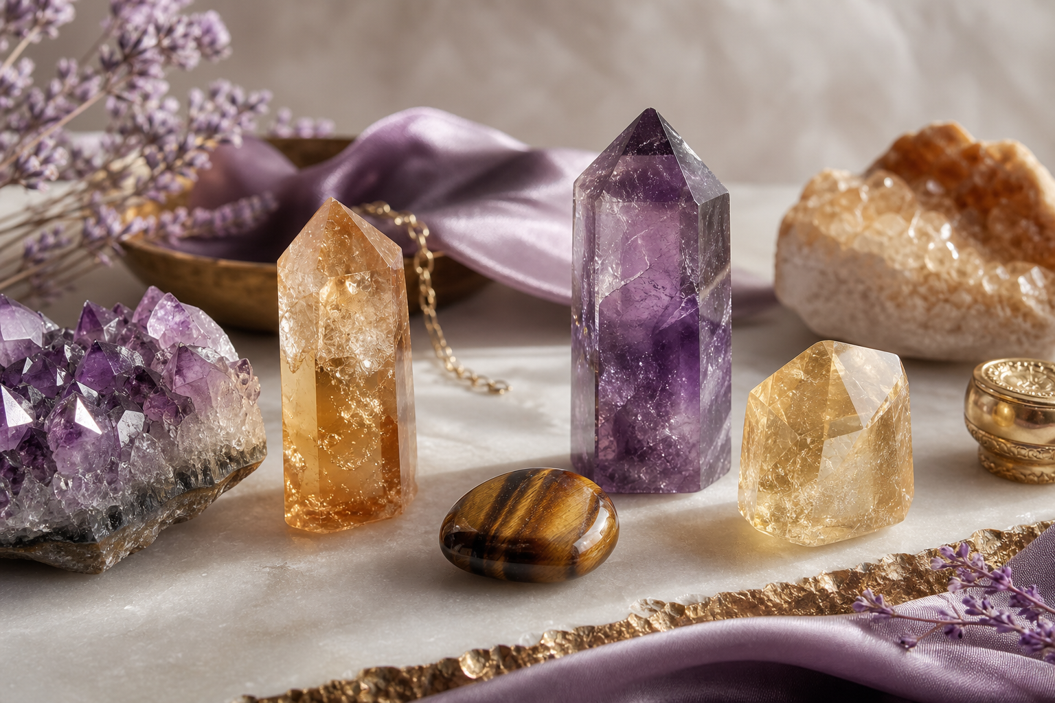 Crystals for Confidence and Courage