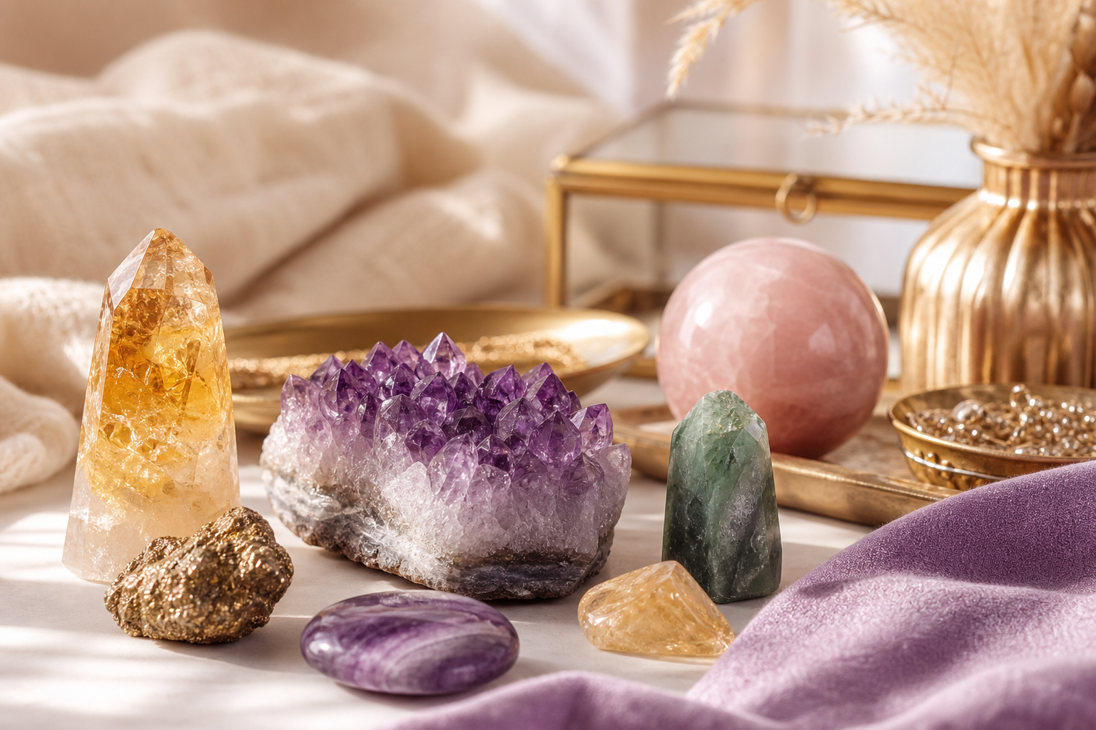Crystals for Money and Abundance