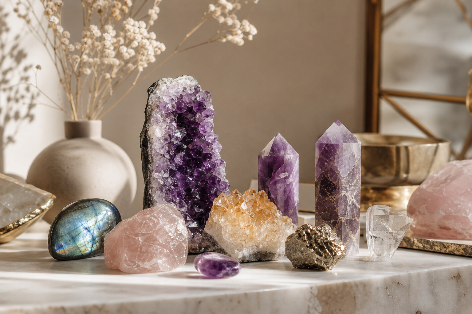 Crystals for Positive Energy in Your Home