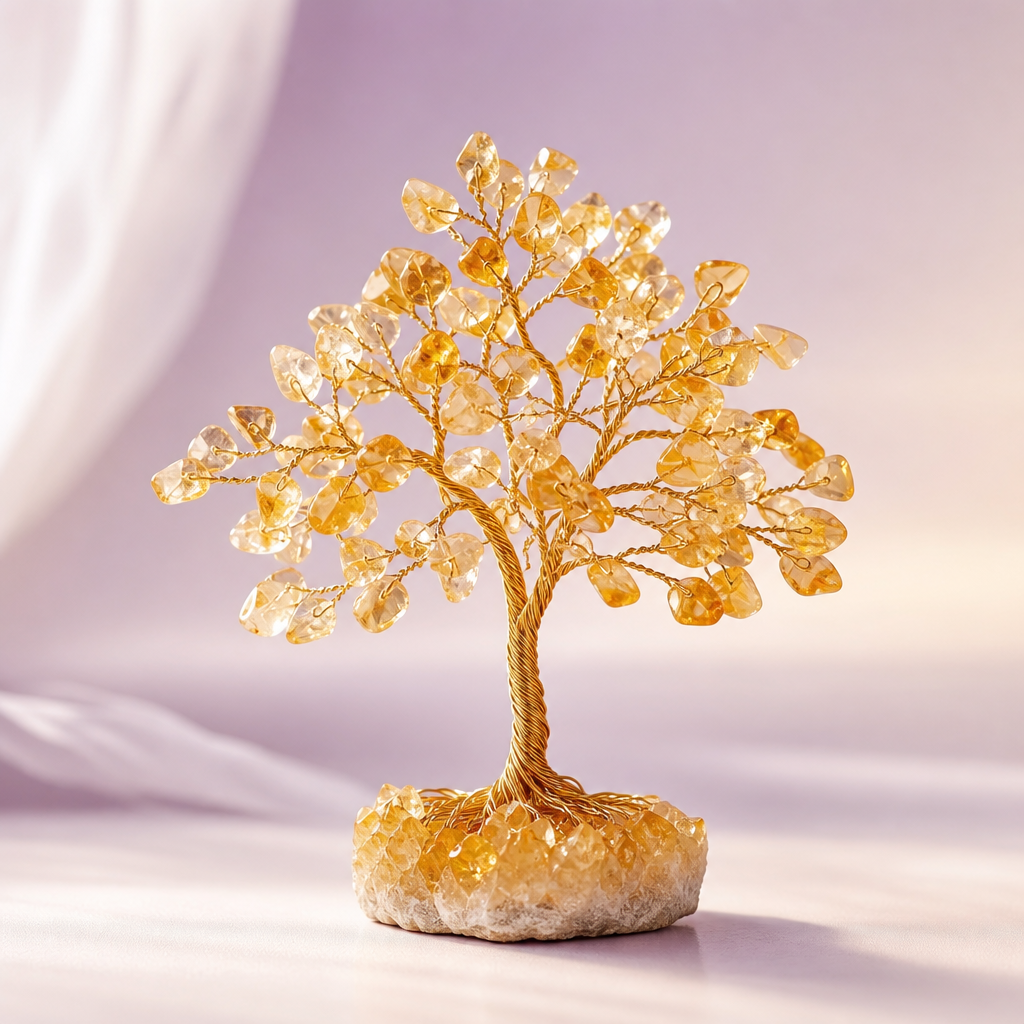 Citrine Crystal Money Tree (Feng Shui)